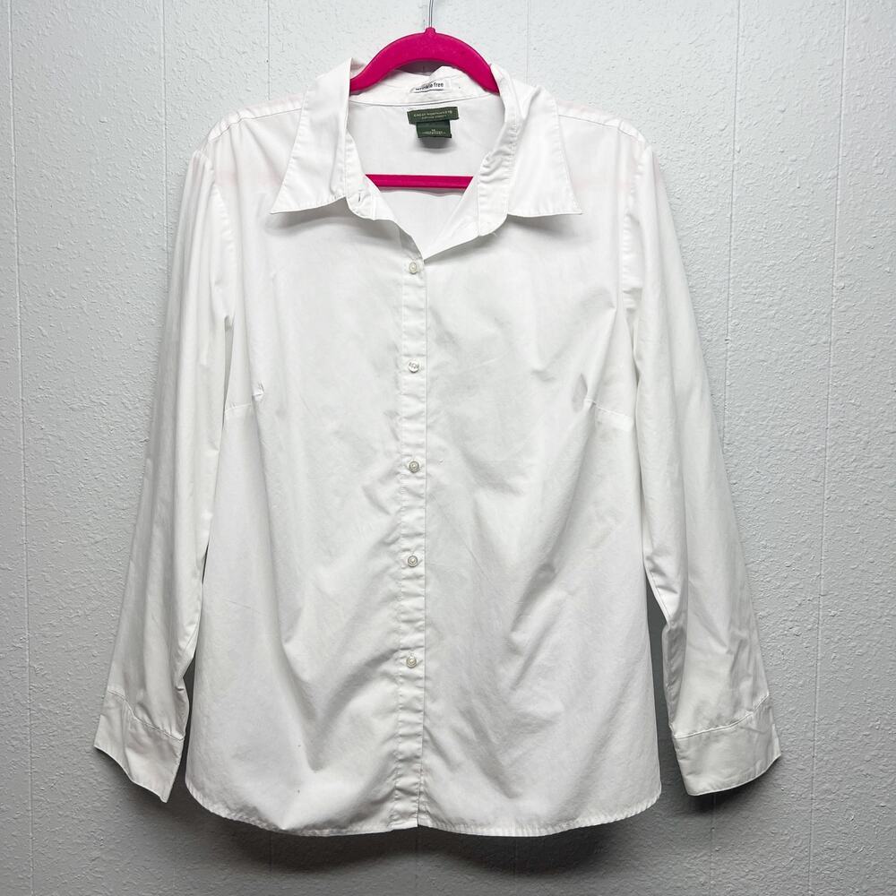 Great Northwest Wrinkle Free Office Career Workwear Classic Womens Shirt Size 1X